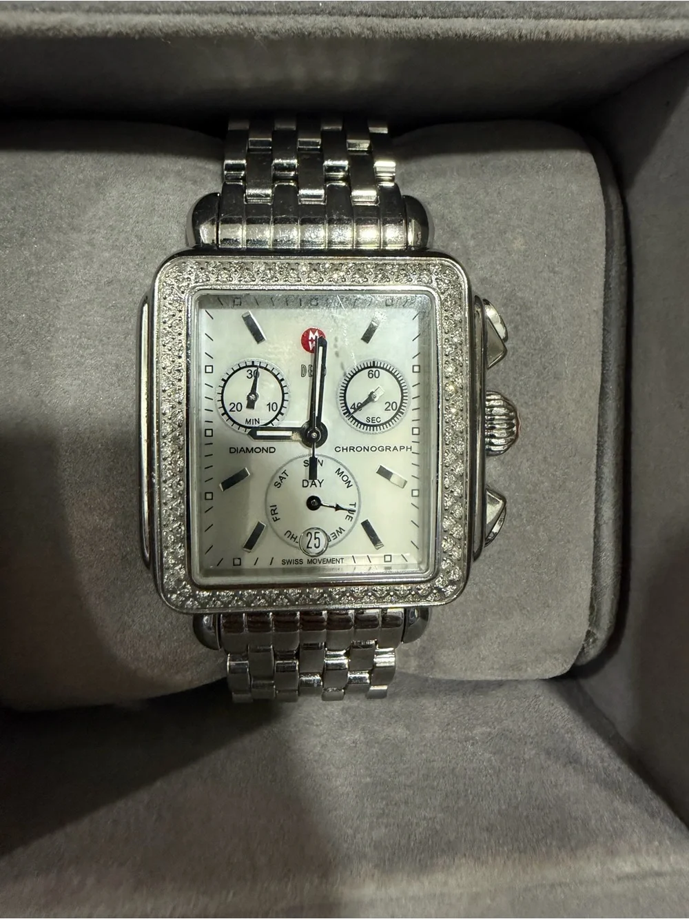 Michele rectangular case